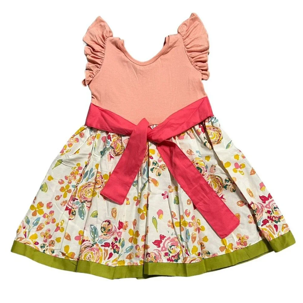 Adelaide Original Clothing 4T Floral Print Dress